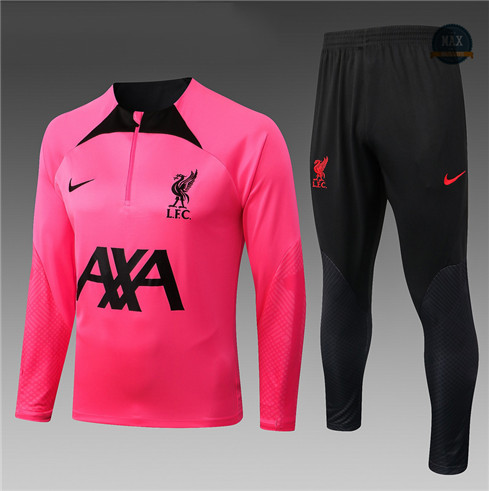 Max Maillot Survetement foot Enfant Liverpool Rose 2022 fiable max 387