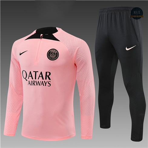 Max Maillot Survetement foot Enfant Player Paris PSG Rose 2022 fiable max 314