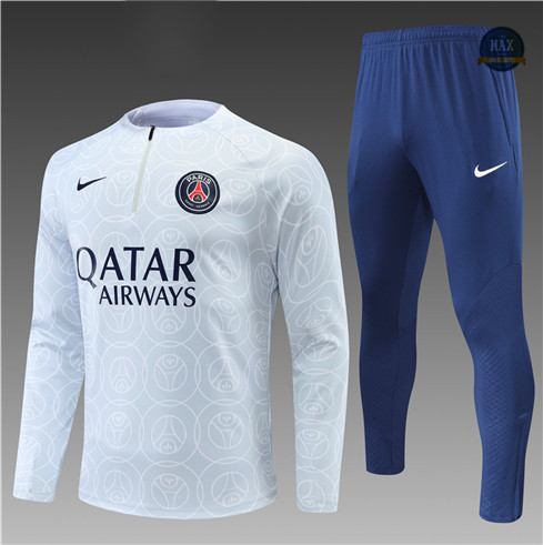 Max Maillot Survetement foot Enfant Paris PSG Blanc 2022 fiable max 329