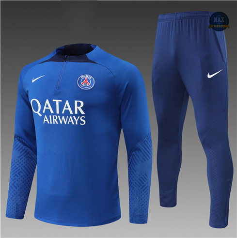 Max Maillot Survetement foot Enfant Paris PSG Bleu 2022 fiable max 330