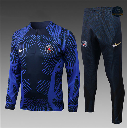 Max Maillot Survetement foot Enfant Paris PSG Bleu 2022 fiable max 340