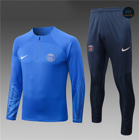 Max Maillot Survetement foot Enfant Paris PSG Bleu 2022 fiable max 341