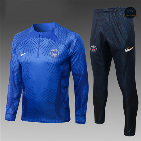 Max Maillot Survetement foot Enfant Paris PSG Bleu 2022 fiable max 345