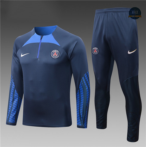 Max Maillot Survetement foot Enfant Paris PSG Bleu 2022 fiable max 346