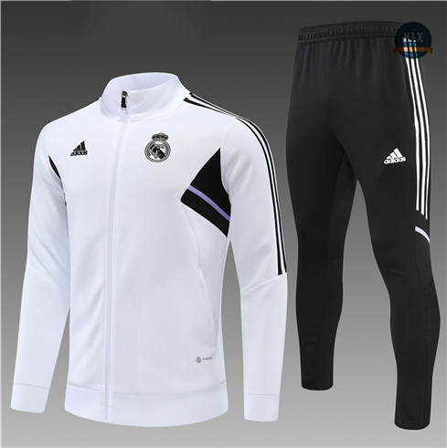 Max Maillot Veste Survetement foot Enfant Real Madrid Blanc 2022 fiable max 297