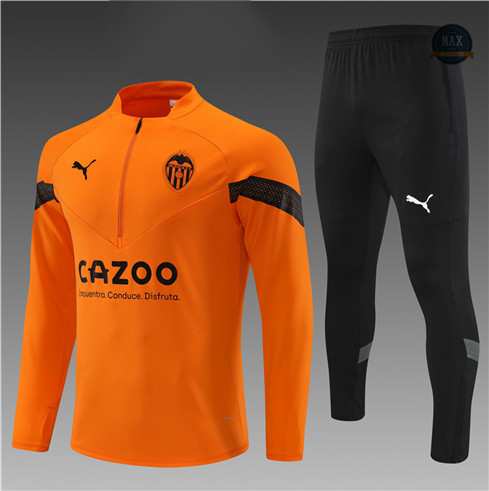 Max Maillot Survetement foot Enfant Valence Orange 2022 fiable max 309