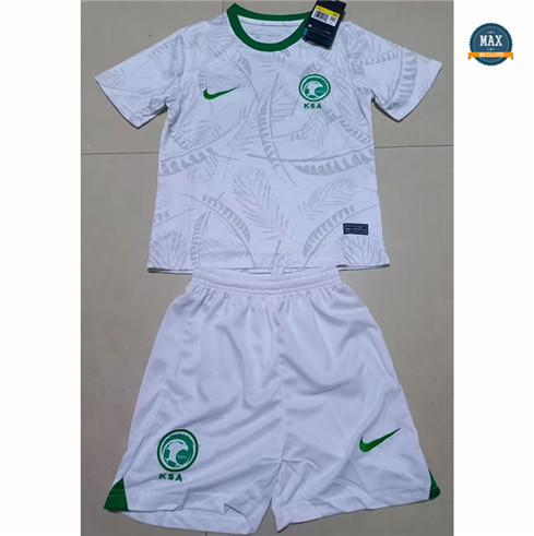 Site fiable Max Maillot Arabie Saoudite Enfant Domicile 2022/23 pas cher