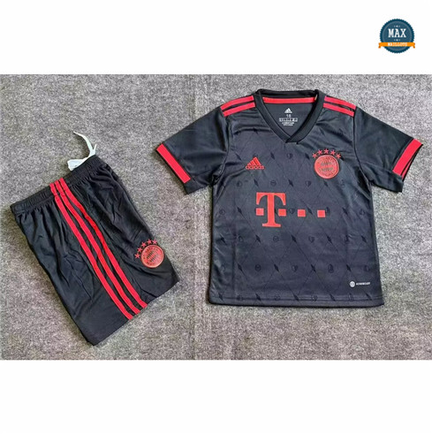 Site fiable Max Maillot Bayern Munich Enfant Third 2022/23 pas cher