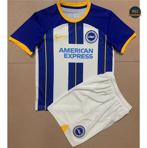 Site fiable Max Maillot Brighton Enfant Domicile 2022/23 pas cher