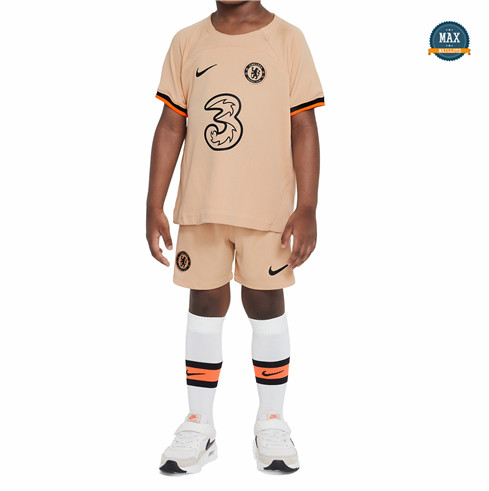 Site fiable Max Maillot Chelsea Enfant Third 2022/23 pas cher