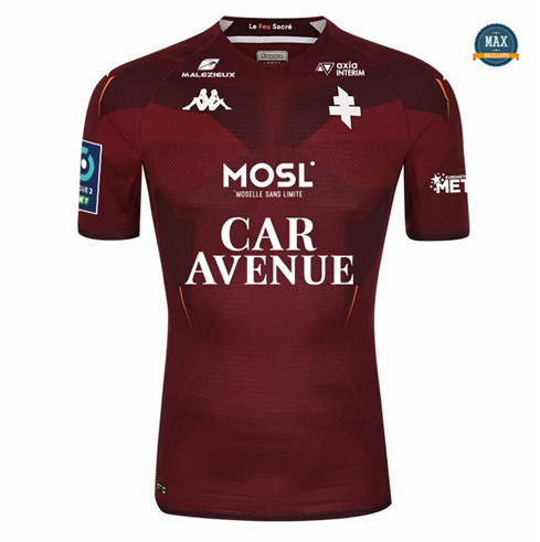 Site fiable Max Maillot FC Metz Domicile 2022/23 pas cher