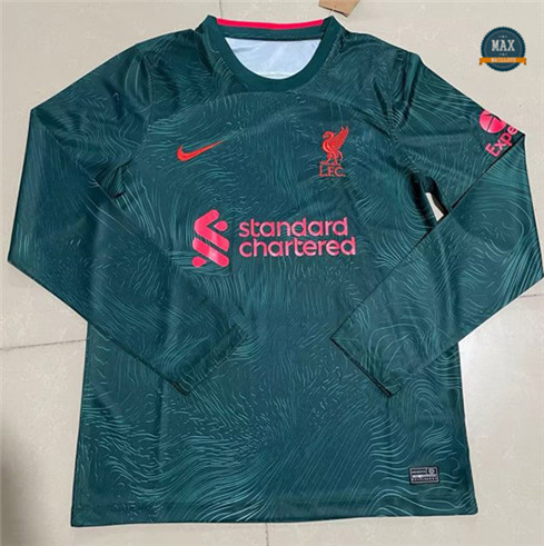 Max Maillot de foot Liverpool Third Manche Longue 2022 2023 fiable max 005