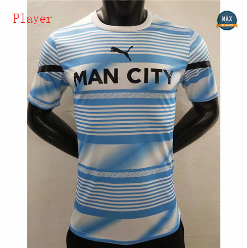 Site fiable Max Maillot Player Version 2022/23 Manchester City pre-match pas cher