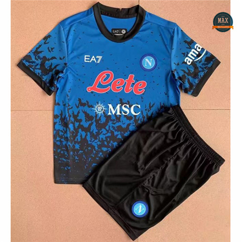 Max Maillot de foot Naples Enfant 2022 2023 fiable max 034