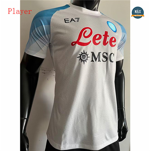 Site fiable Max Maillot Player Version 2022/23 Naples Exterieur pas cher