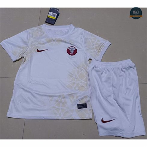 Max Maillot de foot Qatar Enfant Domicile 2022 2023 fiable max 031