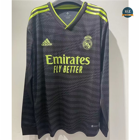 Max Maillot de foot Real Madrid Third Manche Longue 2022 2023 fiable max 012