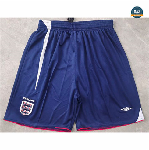 Site fiable Max Maillot Retro 2006 Angleterre short Domicile pas cher