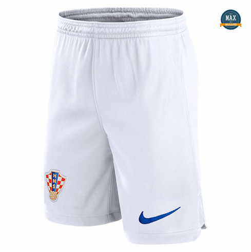 Site fiable Max Maillot Croatie Short Domicile 2022/23 pas cher