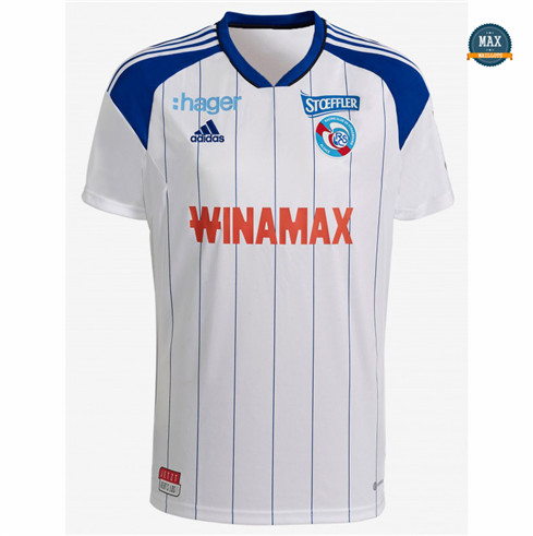 Site fiable Max Maillot Strasbourg Exterieur 2022/23 pas cher