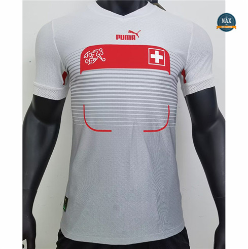 Max Maillot de foot Player Version 2022 2023 Suisse Exterieur fiable max 075