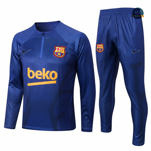 Max Maillot Survetement foot Barcelone Bleu 2022 fiable max 110