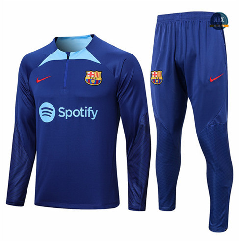 Max Maillot Survetement foot Barcelone Bleu 2022 fiable max 111