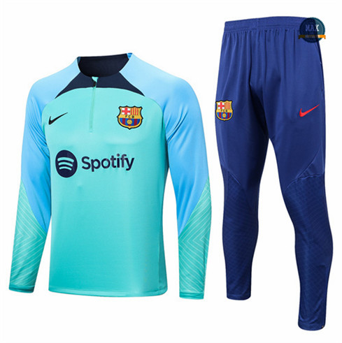 Max Maillot Survetement foot Barcelone Bleu 2022 fiable max 112