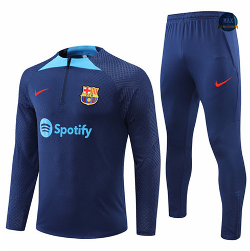 Max Maillot Survetement foot Player Barcelone Bleu 2022 fiable max 114