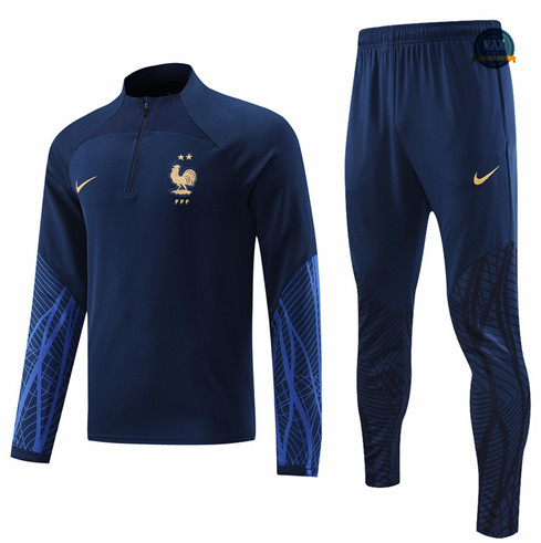 Max Maillot Survetement foot France Bleu 2022 fiable max 202