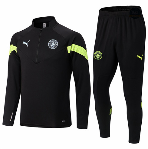 Max Maillot Survetement foot Manchester City Noir 2022 fiable max 239