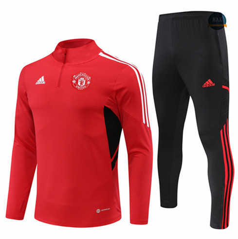 Max Maillot Survetement foot Manchester United Rouge 2022 fiable max 248