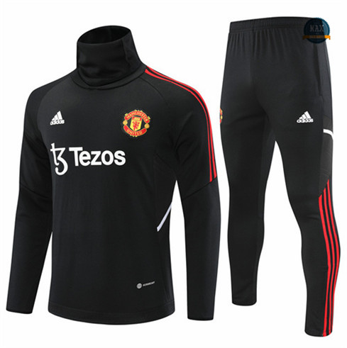 Max Maillot Survetement foot Manchester United Noir 2022 fiable max 249