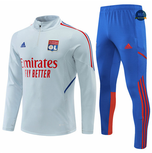 Max Maillot Survetement foot Olympique Lyonnais 2022 fiable max 132