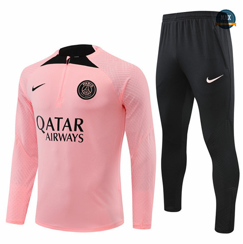 Max Maillot Survetement foot Player Paris PSG Rose 2022 fiable max 140