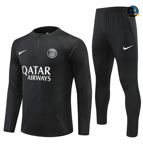 Max Maillot Survetement foot Player Paris PSG Noir 2022 fiable max 141