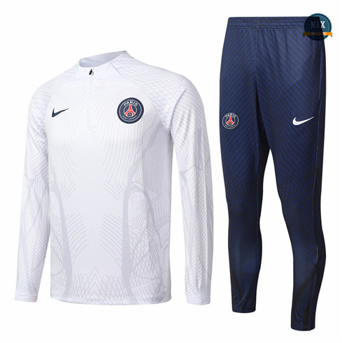 Max Maillot Survetement foot Paris PSG Blanc 2022 fiable max 162