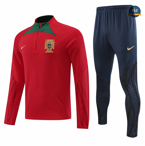 Max Maillot Survetement foot Portugal Rouge 2022 fiable max 215