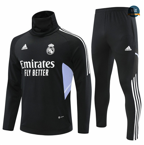 Max Maillot Survetement foot Real Madrid Noir 2022 fiable max 121