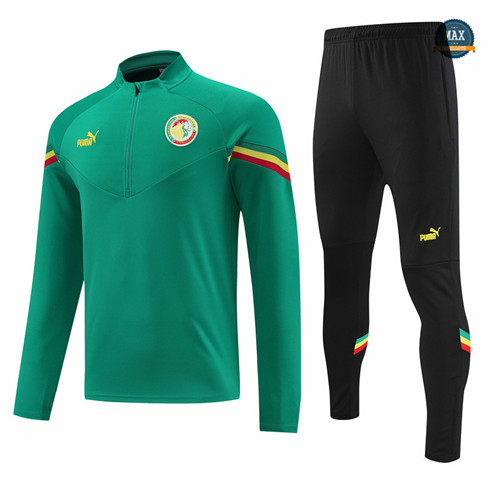 Max Maillot Survetement foot Senegal Vert 2022 fiable max 218