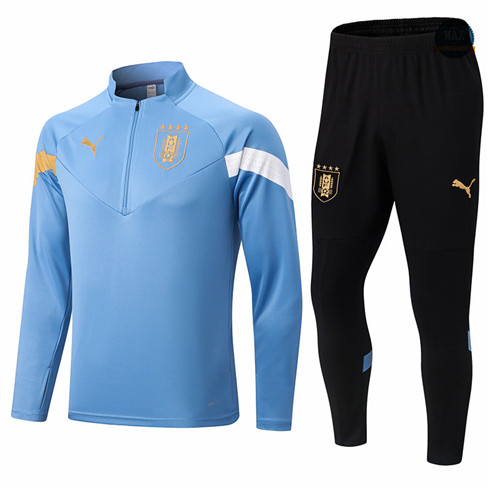 Max Maillot Survetement foot Uruguay Bleu 2022 fiable max 219