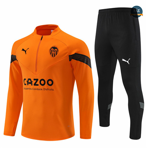 Max Maillot Survetement foot Valence Orange 2022 fiable max 128