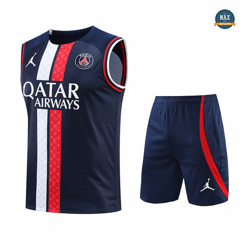 Max Maillot foot Paris PSG Debardeur + Short 2022 Training fiable max 458