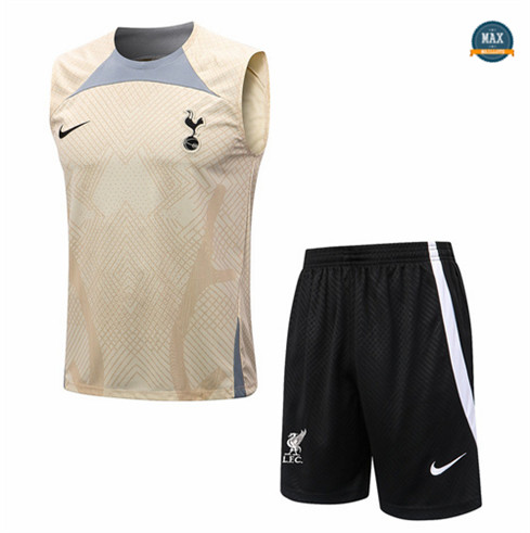 Max Maillot foot Tottenham Hotspur Debardeur + Short 2022 Training fiable max 488