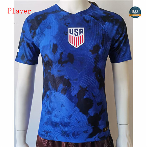 Site fiable Max Maillot Player Version 2022/23 États-Unis Exterieur pas cher