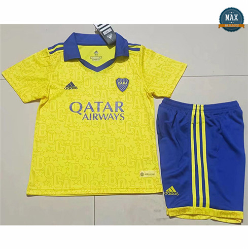 Max Maillot Boca juniors Enfant Jaune 2022/23