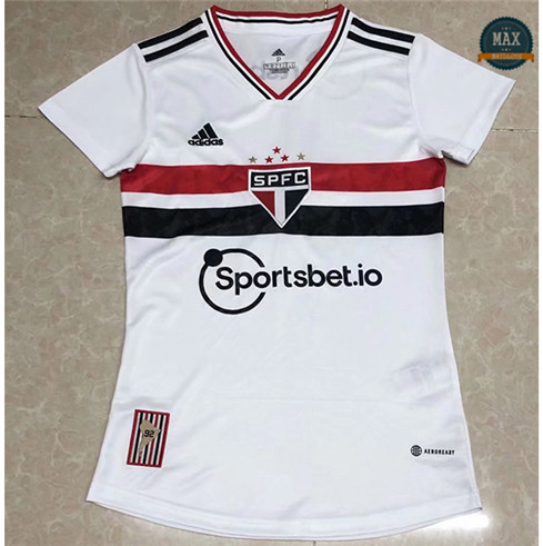 Max Maillot Sao Paulo Femme Domicile 2022/23