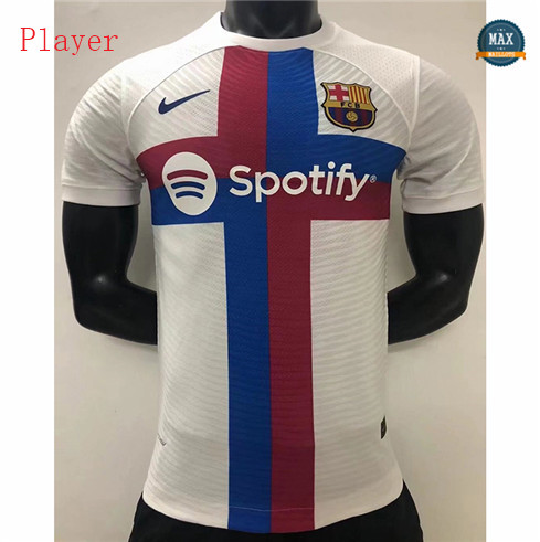 Max Maillot Player Version 2022/23 Barcelone Blanc