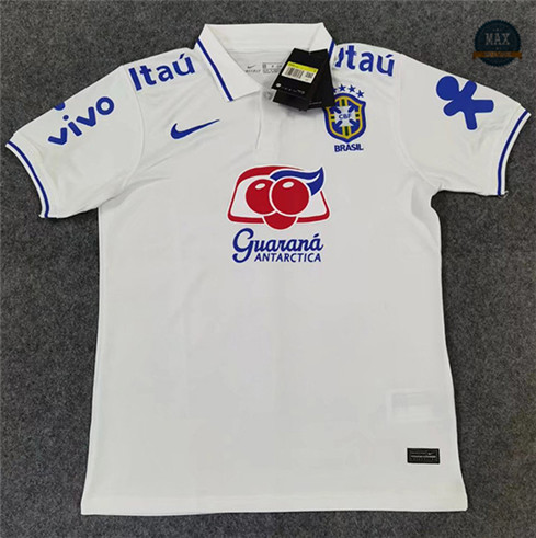 Max Maillot Brésil Blanc 2022/23