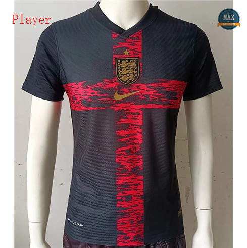 Max Maillots Player Version 2022/23 Angleterre Noir/Rouge